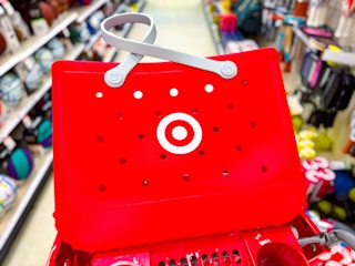 bullseye bogg bag in target cart