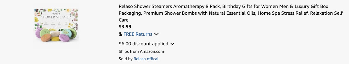 Amazon Shower Steamers 2025 2