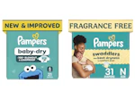 4 Pampers Diapers Packs