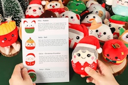 2025 Christmas Mini Plush Advent Calendar