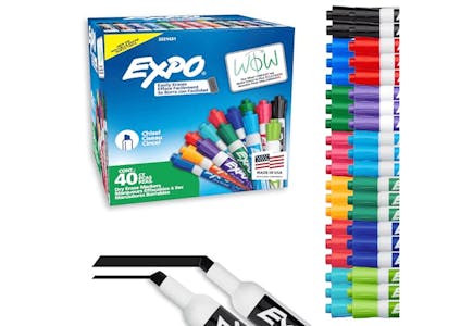 2 Expo Dry Erase Marker 40-Packs