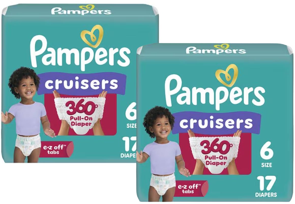 2 Pampers Cruisers Diapers Packs
