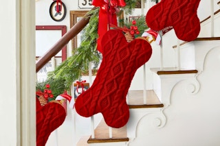 Walmart bone-shaped Christmas stocking