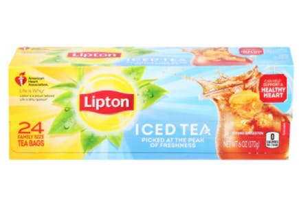 2 Lipton Tea Boxes
