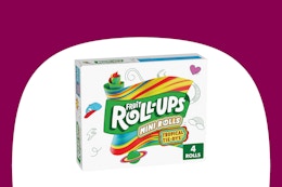 4-Count Fruit Roll-Ups, Just $0.54 on Amazon card image