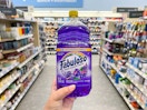 hand holding fabuloso cleaner in walgreens