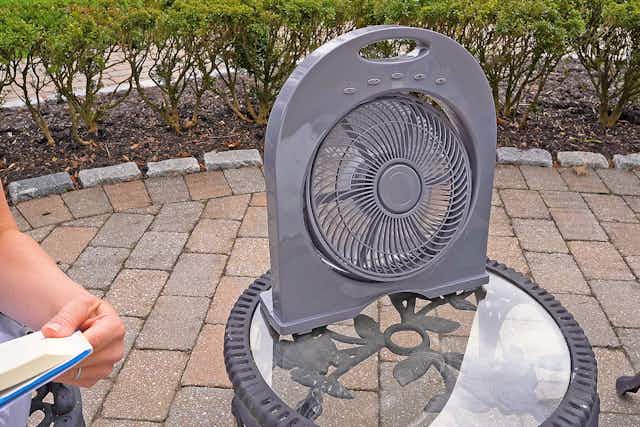 Cascade Cordless Rechargeable 12-Inch Portable Fan, $62 Shipped at QVC card image