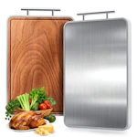 Titanium & Wood Cutting Board