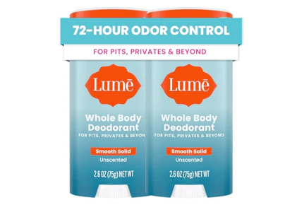 Lume Whole Body Deodorant 2-Pack