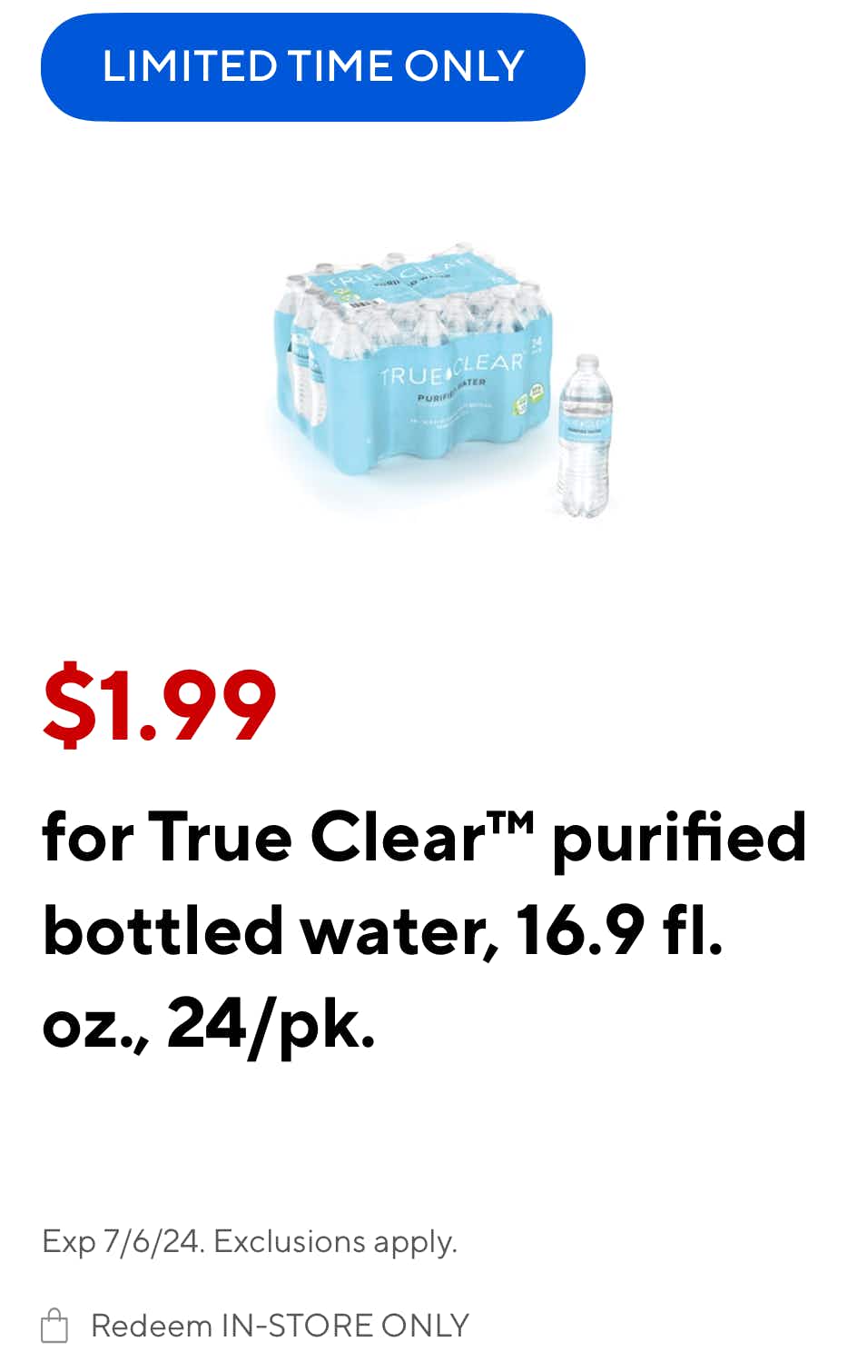 staples true clear water coupon