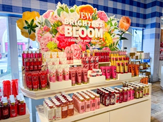 the bloom line at bath & body works 