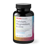 2 CVS Calcium, Magnesium & Zinc Tablet Bottles
