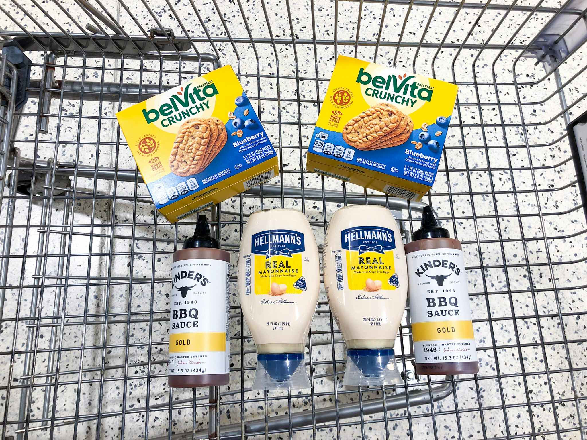 publix shopping haul kinders bbq suace belvita breakfast biscuits hellmanns mayo 1