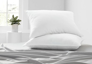 linens and hutch pillows