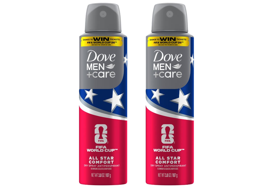 2 Dove Men+Care Dry Sprays