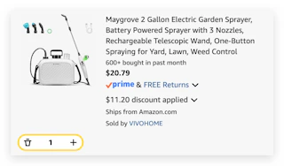 Electric Garden Sprayer