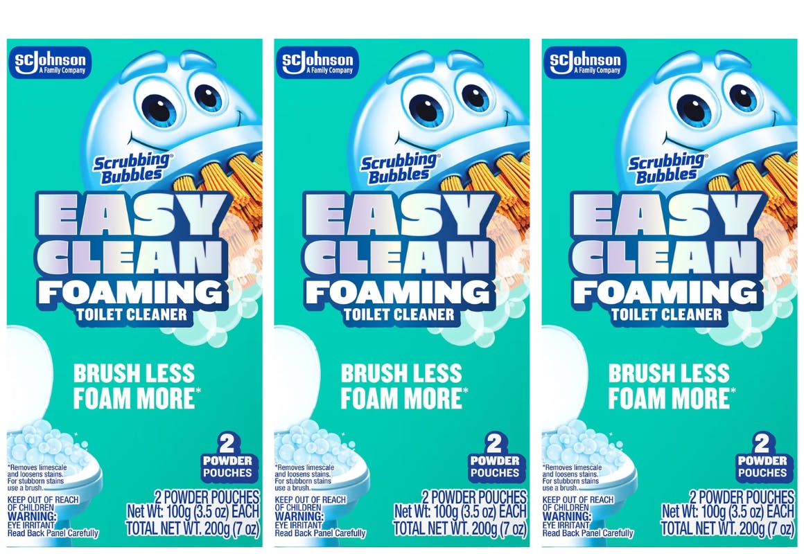 3 Scrubbing Bubbles Cleaners