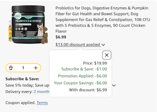 dog probiotics Amazon