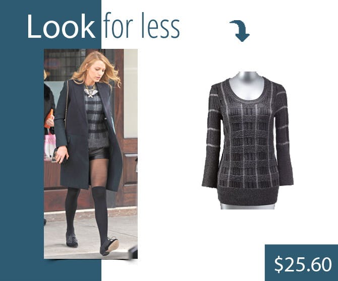 Get Blake Lively's Gray Sweater for Just $25.60!