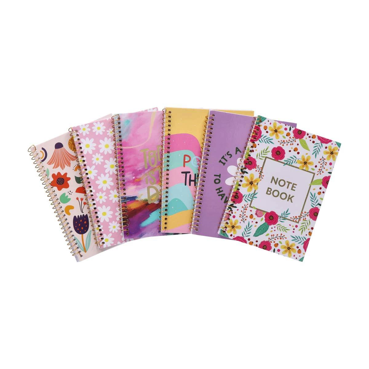 2 Fashion Spiral Notebooks