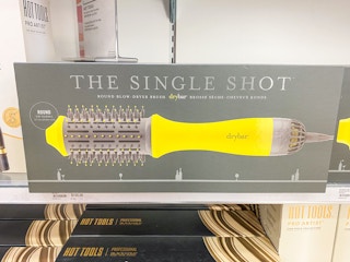 a drybar blow dryer brush in its packaging