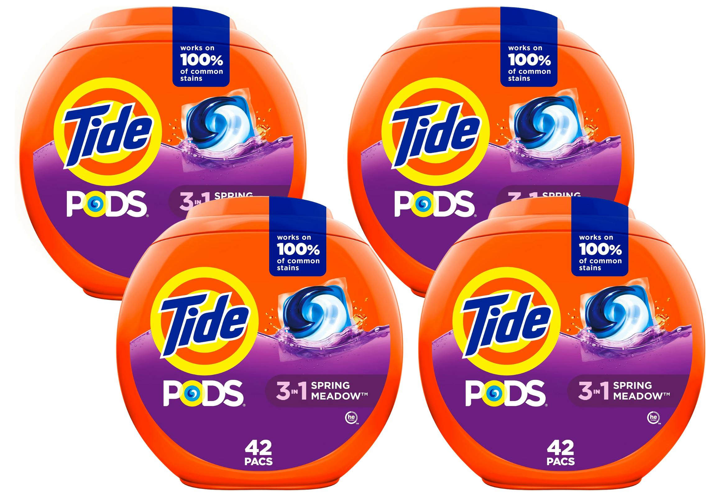 4 Tide Pods