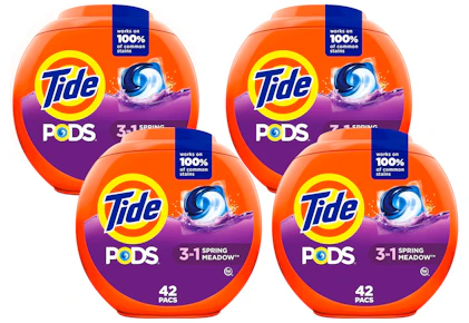4 Tide Pods
