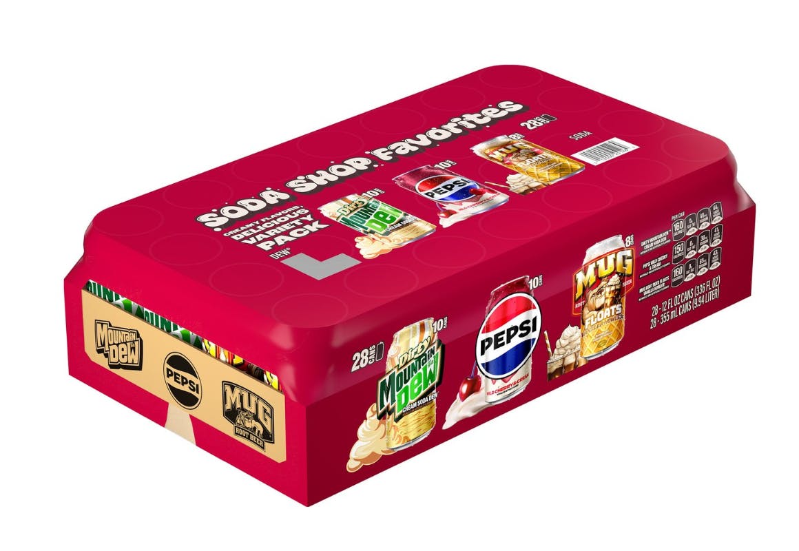 Pepsi Soda Shop Favorites Soda 28-Pack