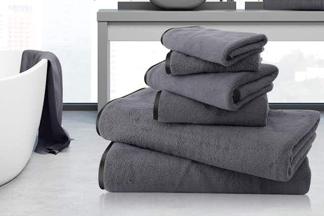 Quick-Drying 6-Piece Towel Set, Just $10 on Amazon card image