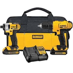 DEWALT 20V MAX Drill & Impact Driver Kit