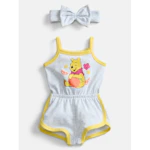 Baby Sleeveless Graphic Romper
