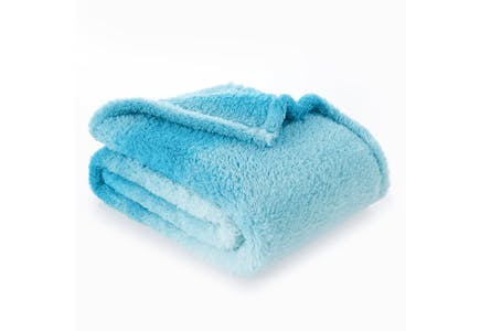 Mainstays Ombre Throw Blanket