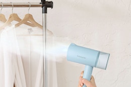 Handheld Garment Steamer, Only $11.98 With Amazon Promo Code card image