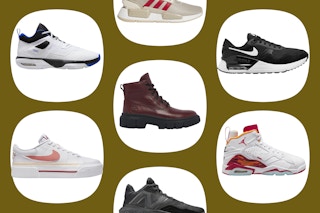 A collage of shoes