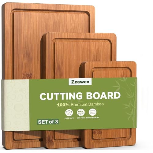 Bamboo Cutting Board Set