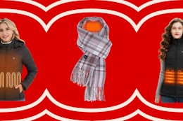 heated apparel on a grid