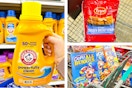 detergent chicken cereal collage