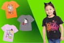 Toddler & Kids Halloween-themed tees