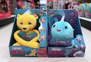 fingerlings toys on floor of walmart toy aisle