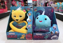 fingerlings toys on floor of walmart toy aisle