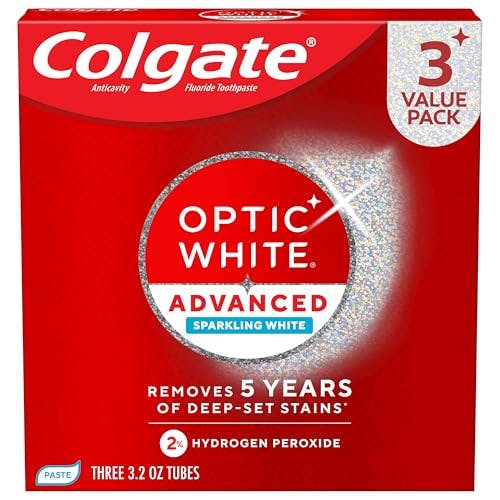Colgate Optic White Toothpaste 3-Pack