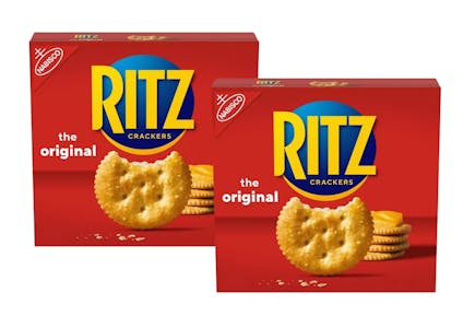 2 RITZ Crackers