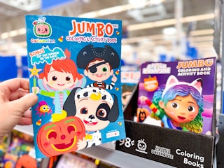 Halloween Kids' Books: Coloring & Board Books (CoComelon & Gabby's Dollhouse)
