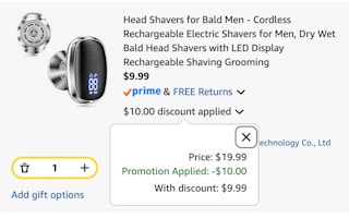 head shaver