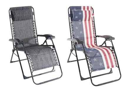 2 Sonoma Goods For Life Anti-Gravity Chairs