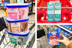 ice cream toothpaste pop tarts collage