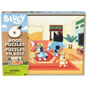 Bluey Puzzle 6-Pack