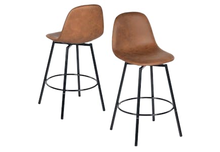 StyleWell Swivel Stool Set