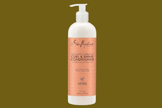 SheaMoisture 24-Ounce Curl & Shine Conditioner, as Low as $11.34 on Amazon card image