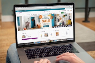 Don't buy anything on Wayfair unless it's on sale.
